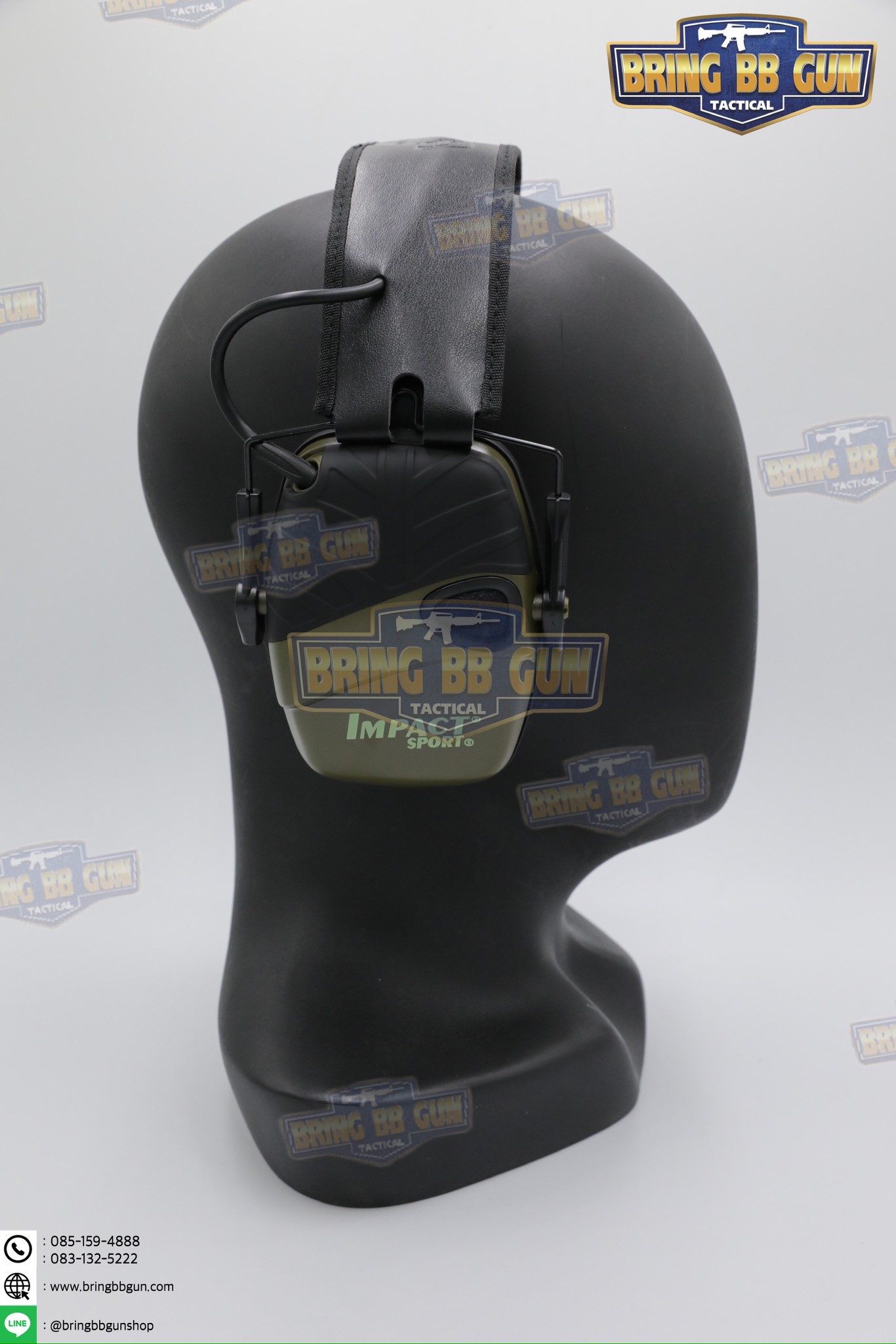 หูฟังตัดเสียง ทรง Howard Leight Impact Sport (IMPACT SPORT ELECTRONIC EARMUFF) (หูฟังตัดเสียงระบบ Electronic รุ่น Impact Sport) (Electronic Earmuffs)