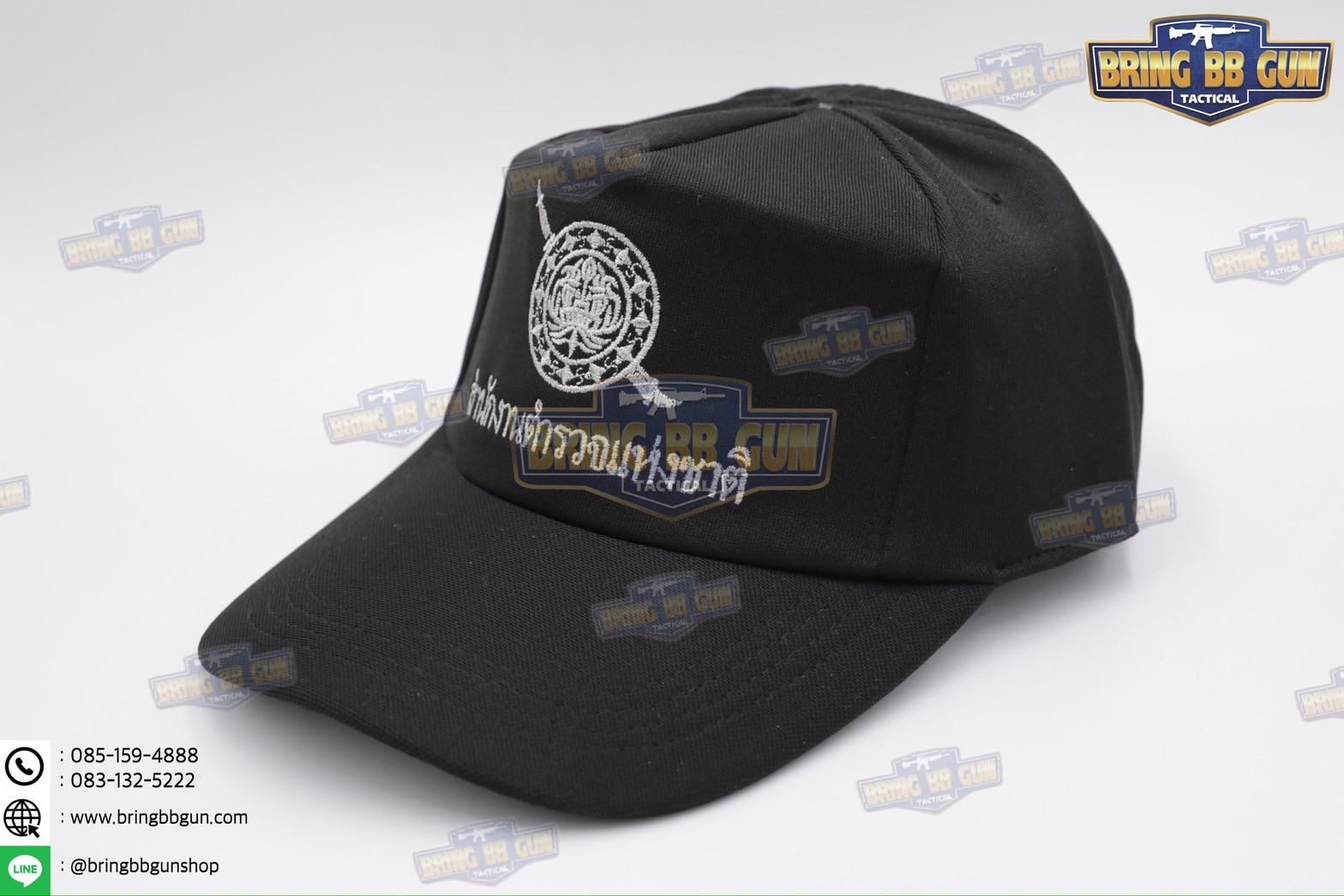 หมวกแก๊ปปักลายหน่วยงานต่าง เกรดพรีเมี่ยม (Version 2) Cap