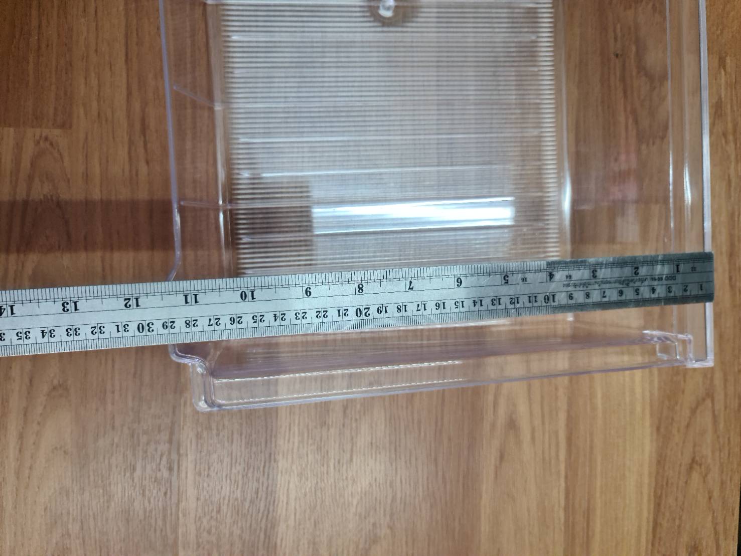 0000029 ถาดใต้ช่องฟรีส MR-F23/26B TEIONCASE ถาดช่องแซ่เนื้อ มิตซูบิชิ MITSUBISHI ถาดแช่เนื้อ ชั้นวางใต้ช่องฟรีส