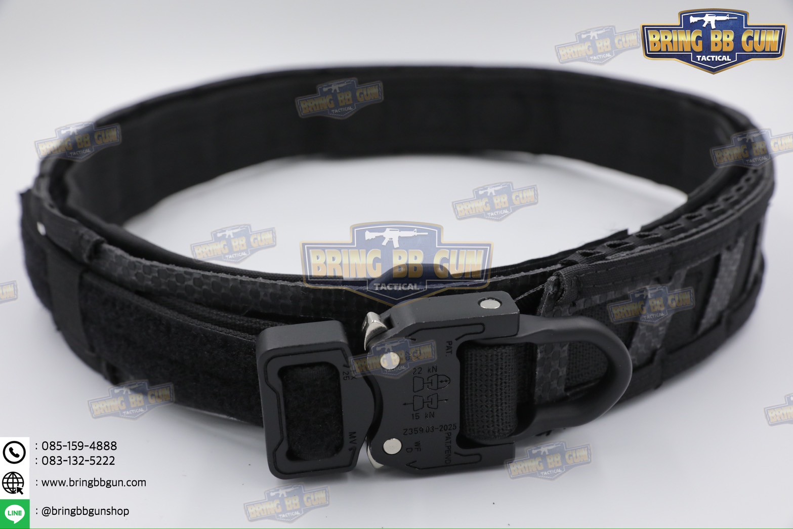 เข็มขัดแม่เหล็กยุทธวิธี Magnetic Battle Belt (เข็มขัด Tactical ทรง Magnetic Battle Belt) (เข็มขัด2ชั้น) (Magnetic Battle Belt) (Tactical Belt) (Agilite)