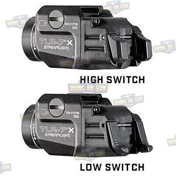 ไฟฉายติดปืนสั้น ทรง Streamlight รุ่น TLR-7A