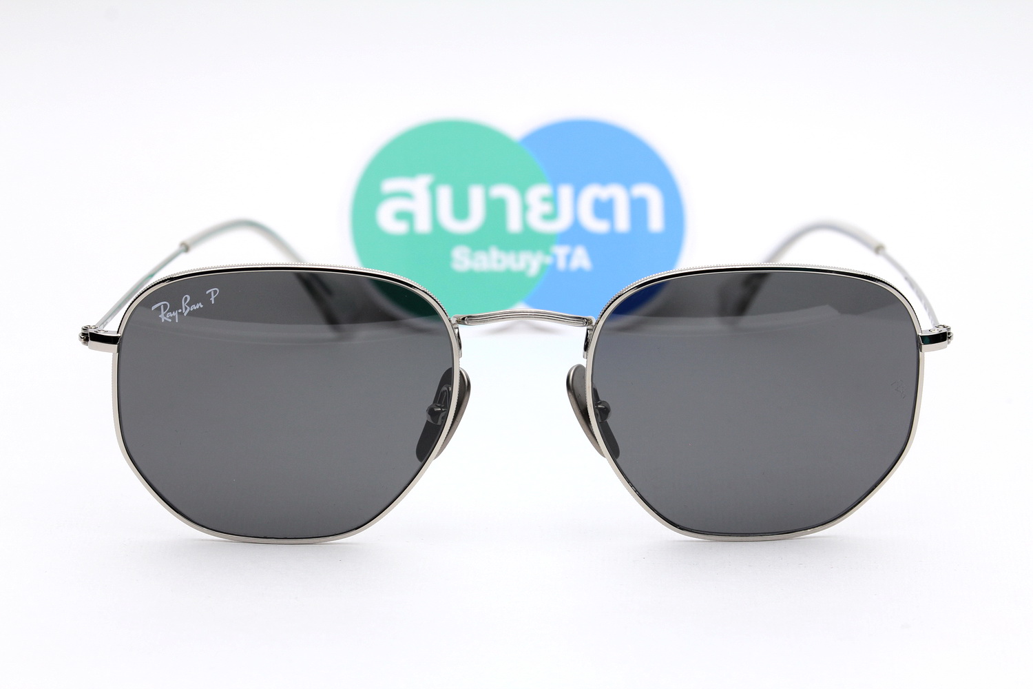 RayBan RB8148 920948 POLARIZED HEXAGONAL TITANIUM COLLECTION