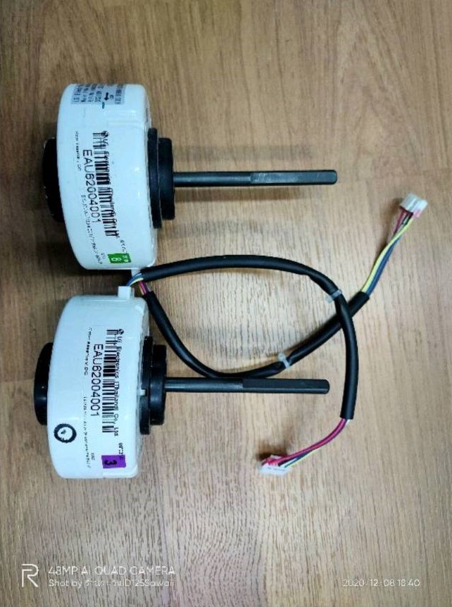 0000576 มอเตอร์ พัดลม EAU62004011 ,EAU62004001 คอยล์เย็น LG ไฟ DC 310 V ของแท้ 100%