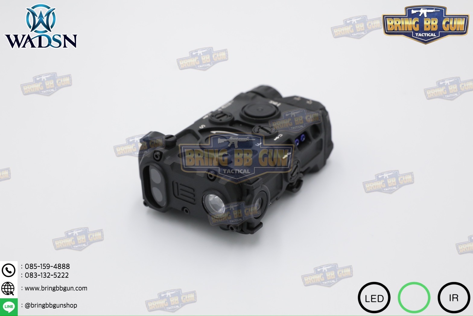 กล่อง Eo-tech OGL ยี่ห้อ WADSN รุ่น พลาสติก (เลเซอร์ชี้เป้าสีเขียว) (OGL) (EOTECH OGL) (ON-GUN-LASER)