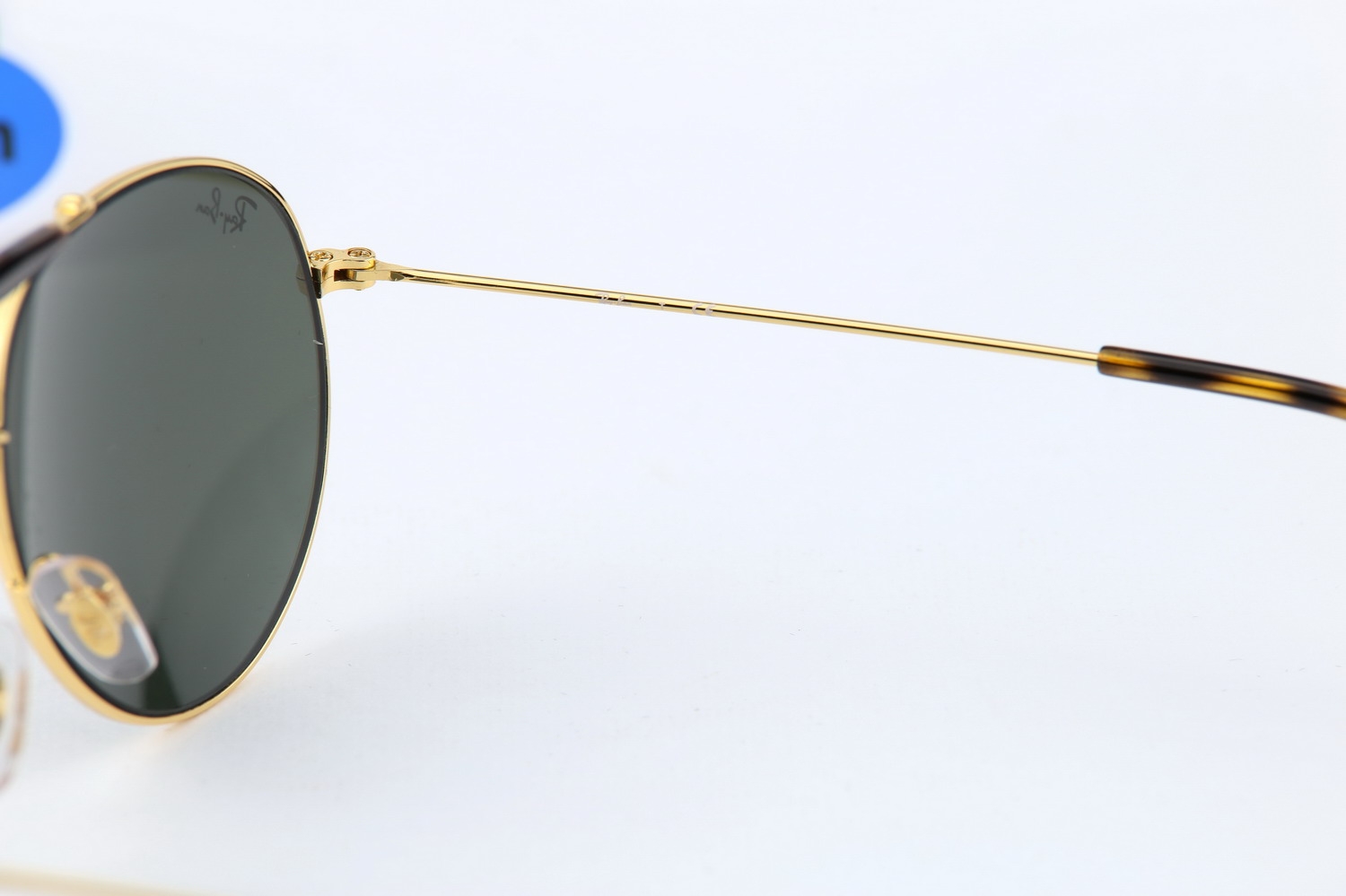 RayBan Round Double Bridge RB3540 001