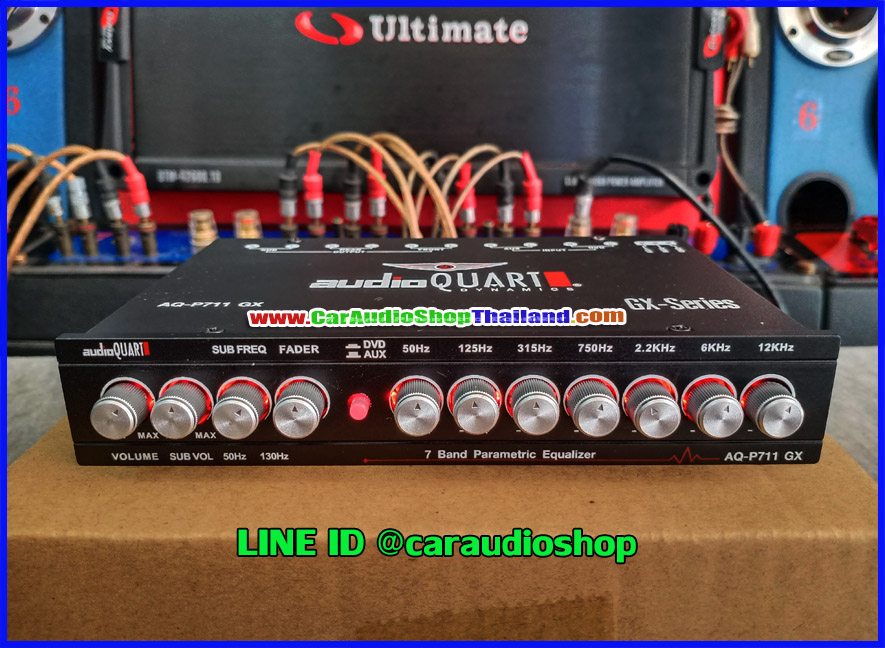 ปรีแอมป์ คุณภาพ AUDIO QUART P711GX