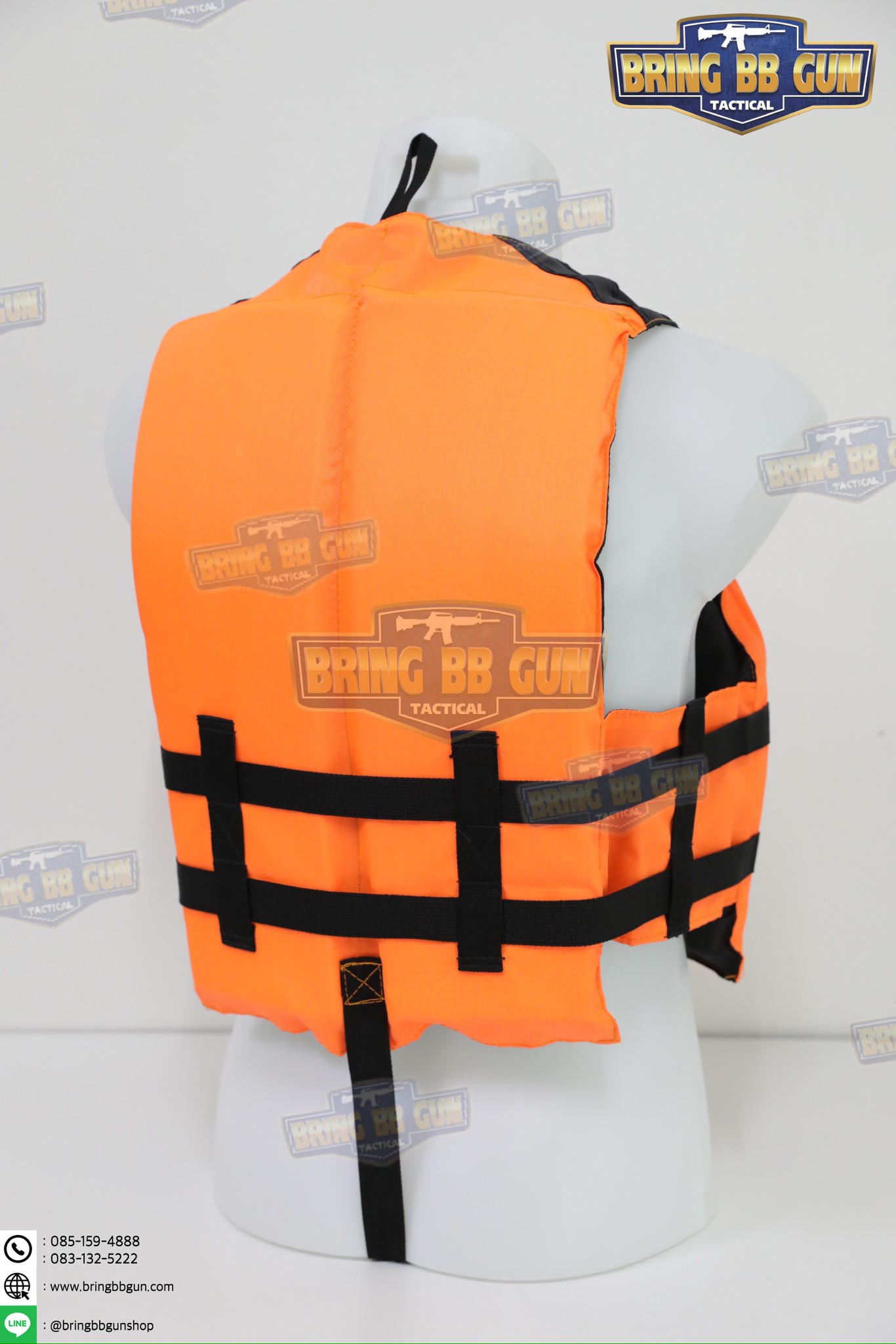 เสื้อชูชีพ ยี่ห้อ ปลาโลมา (เสื้อพยุงตัว) (เสื้อชูชีพ อุปกรณ์ช่วยชีวิต) (Life Jacket) (Life Vest)