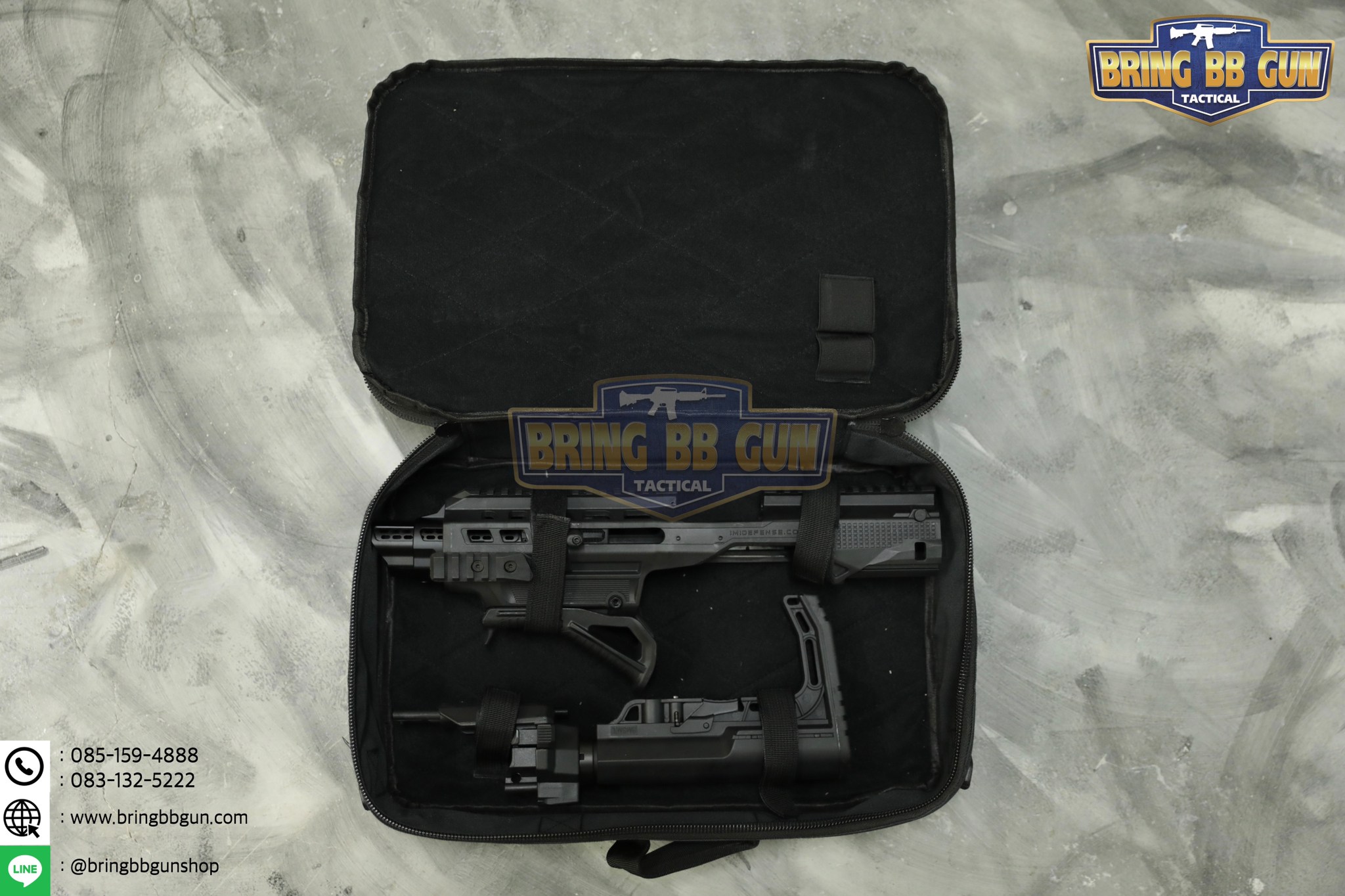 ชุดประกอบปืนสั้น Kidon (Toy Version) รุ่น กระเป๋าผ้า