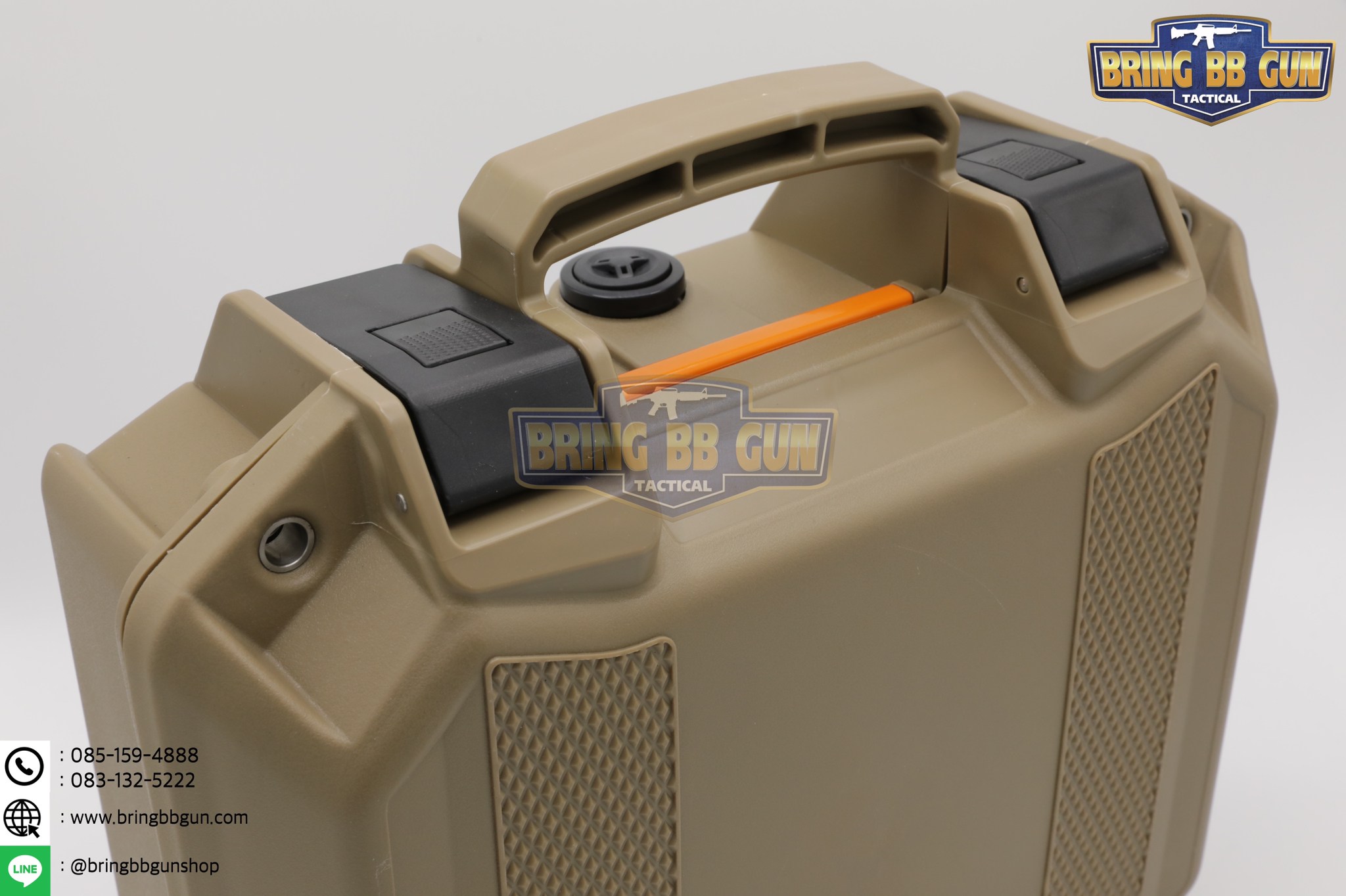 กล่องปืน B5 ขนาดภายนอก : 31*31*13.5cm. ขนาดภายใน : 28*19*8cm.