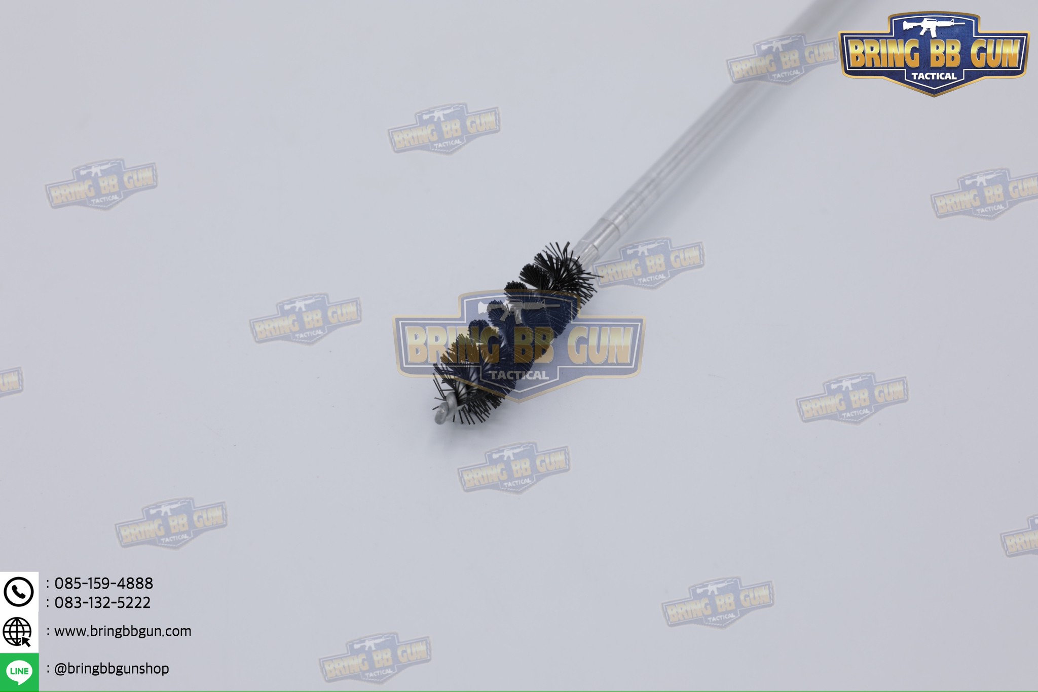 แส้ล้างปืน (แส้ล้างลำกล้องปืน) (แปรงขัดลำกล้อง) (ชุดแส้ทำความสะอาด) (เครื่องมือทำความสะอาดปืน)