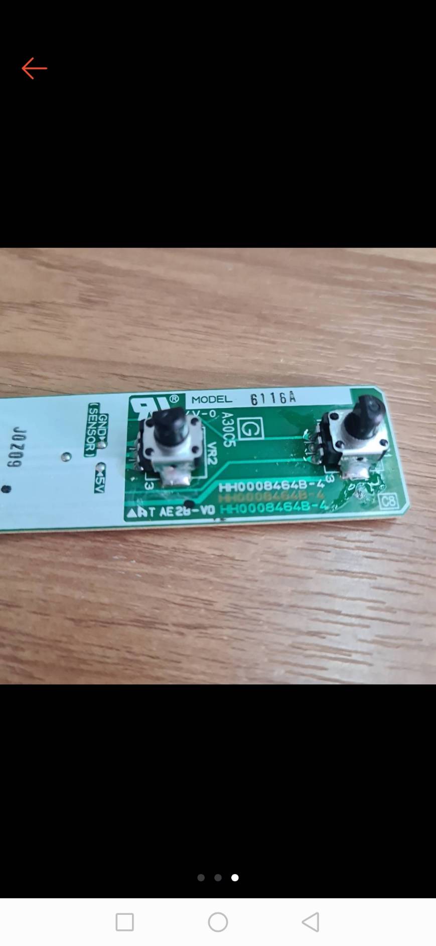 0000118 แผง พาร์ท PTR-H230PG7*028 ควบคุมความเย็น/อะไหล่ตู้เย็นฮิตาชิ (CONTROL-PANEL HITACHI) อะไหล่แท้