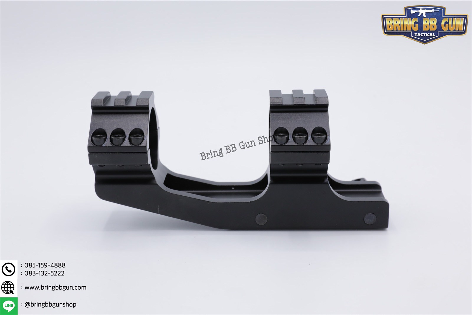 ขาจับกล้อง ราง20mm. ขนาดวง 25 และ 30mm (รุ่นB3)