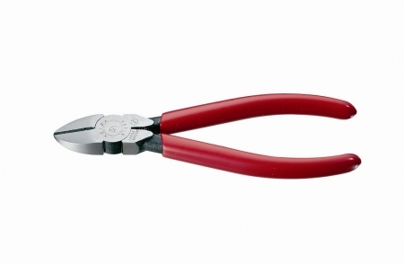 Keiba คีมปากเฉียง ด้ามดำ N-206-6 Made In Japan