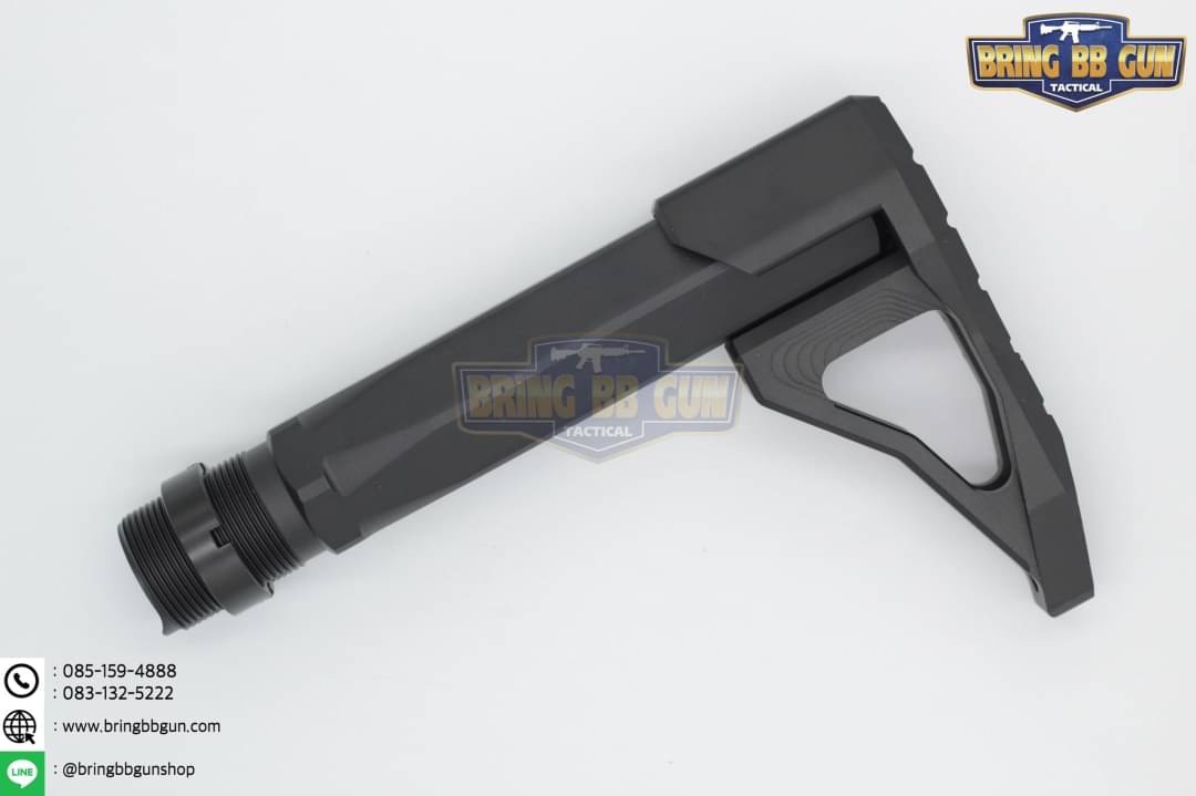 ชุดพานท้าย Phase 5 รุ่น Mini Stock (Phase 5 Universal Mini Stock for M4 GBB)