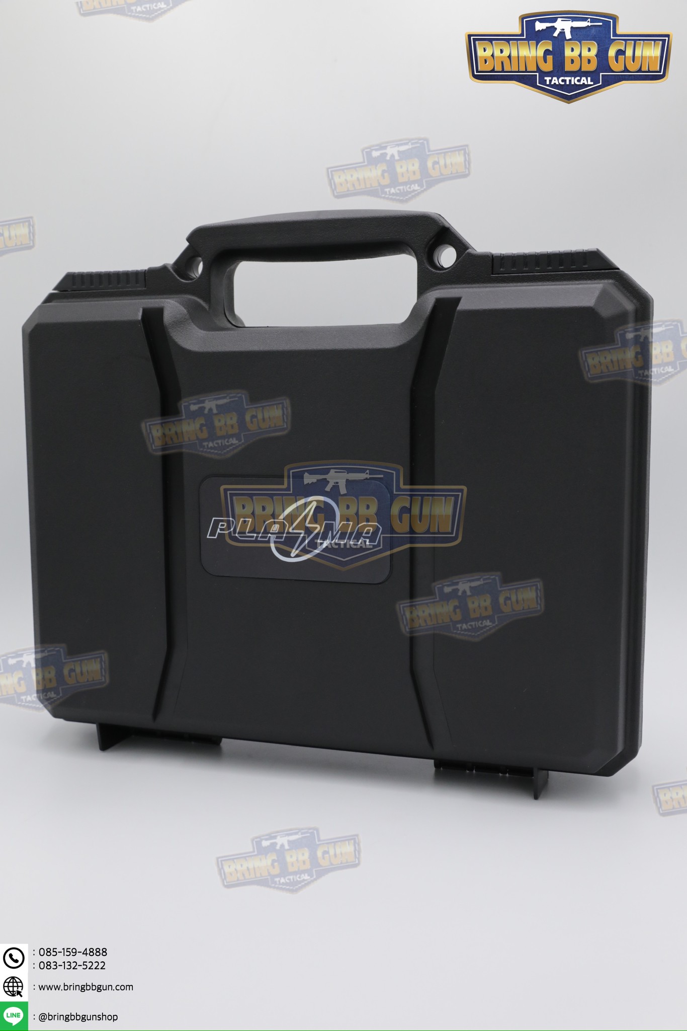 กล่องปืนสั้น Plasma Case รุ่น Light Weight (กล่องปืนสั้น B12) (กล่องกันกระแทก) (เคสกันกระแทก) (เคสปืนสั้น) (Lockable Pistol Case) (Light Weight Case)