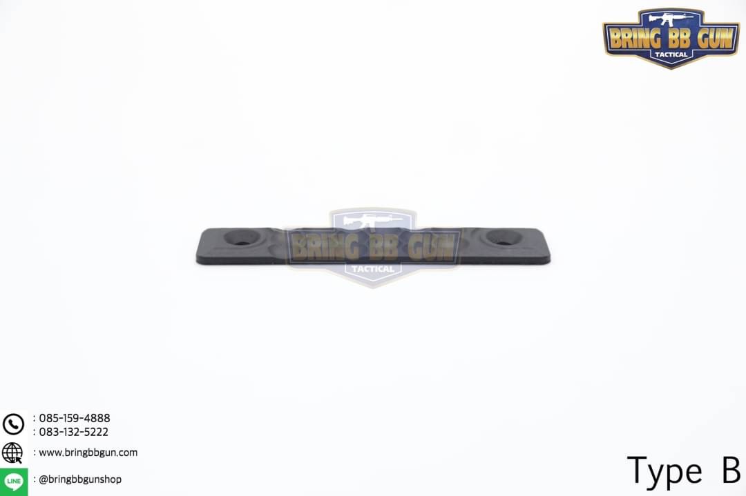 M-Lok Cover แบบพลาสติก (ใช้ได้กับชุดหน้าระบบราง M-Lok เท่านั้น)