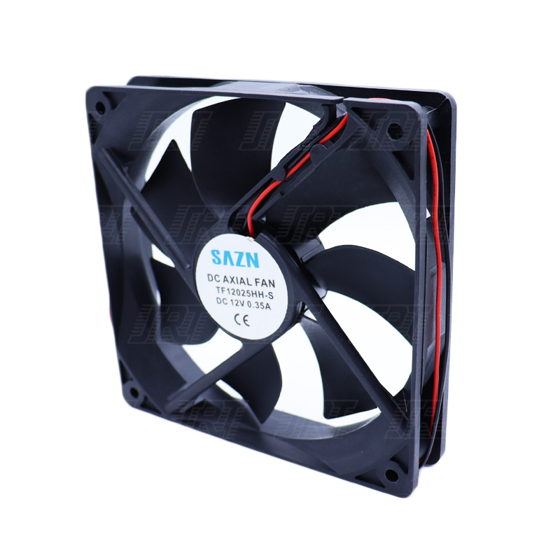 พัดลมดูดอากาศ พัดลมระบายความร้อน | FN004 TF12025HH-S FAN 4นิ้ว 12V (120x120x25) SAZN | 05-15-0005