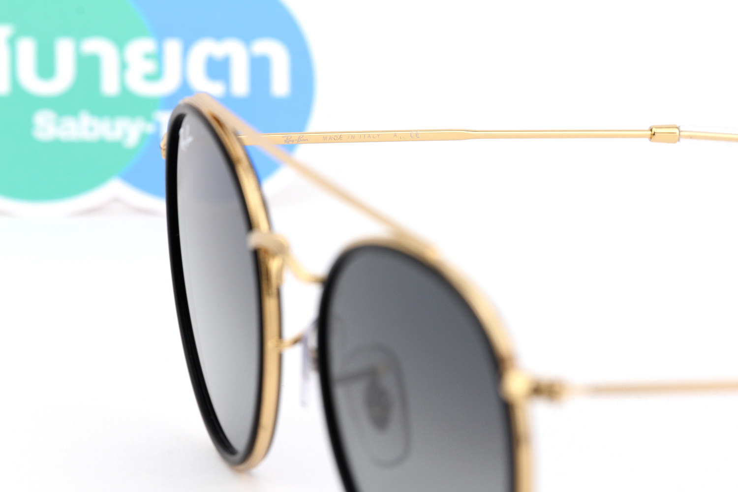 RayBan Round Double Bridge RB3647N 923871