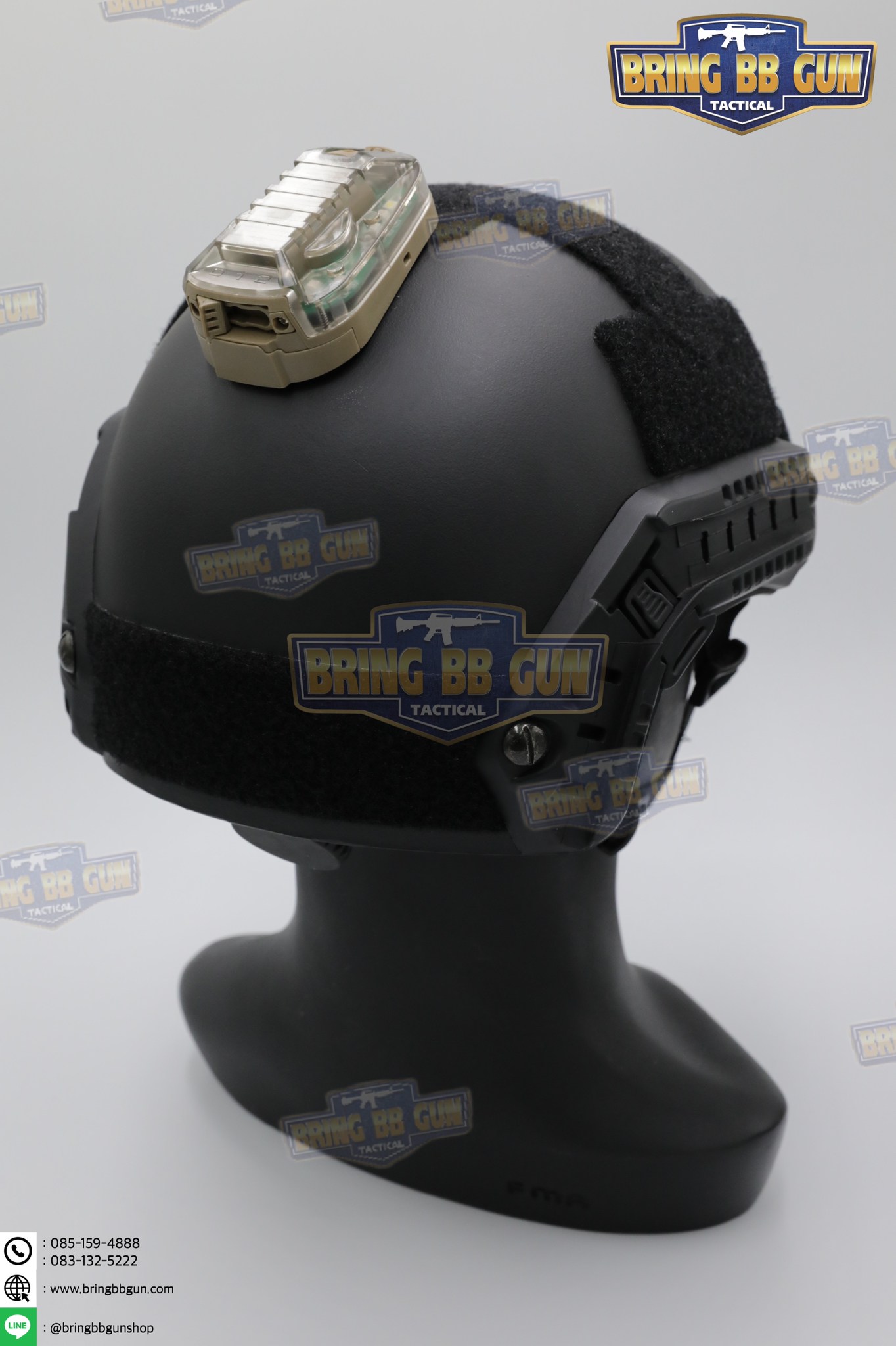 ไฟสำหรับติดหลังหมวก Hel-Star 6 Gen3 (ไฟติดหลังหมวกฟาส) (Hel-Star 6 Gen3 Helmet Light)