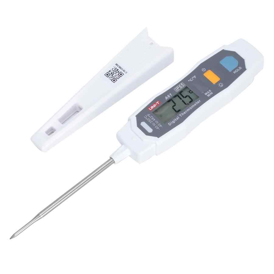 UNI-T A61 เครื่องวัดอุณหภูมิแบบจิ้ม วัดอุณหภูมิอาหาร ที่วัดอุณหภูมิอาหาร