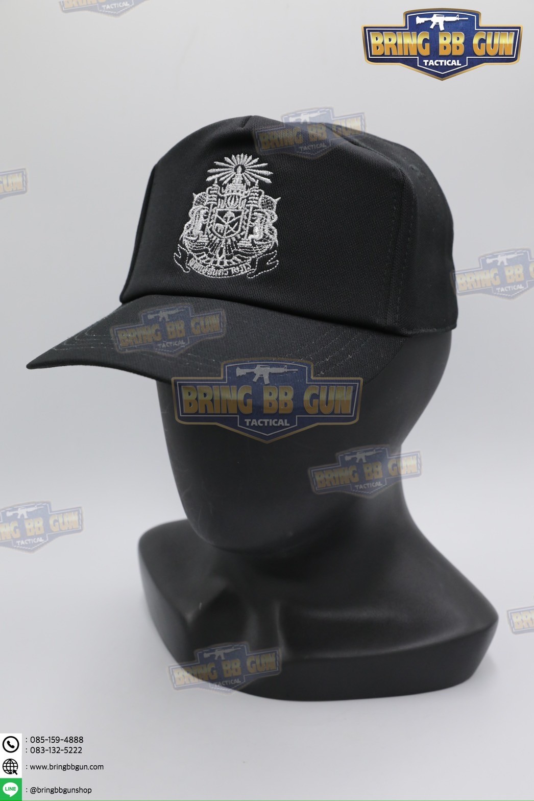 หมวกแก๊ปปักลายหน่วยงานต่าง เกรดพรีเมี่ยม (Version 2) Cap