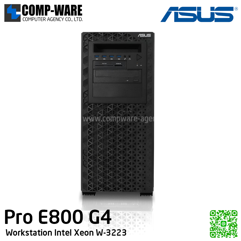 ASUS Workstation Pro E800 G4 (Intel Xeon W-3223, Max.1536GB RDIMM, nVidia Quadro RTX Series, Win 10 Pro)