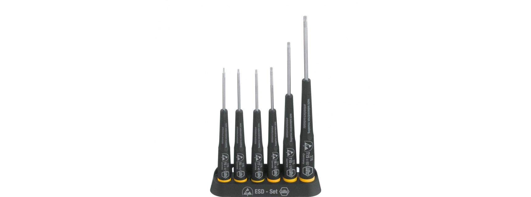 Wiha 278ESDK6 Schraubendreher Set Precision ESD