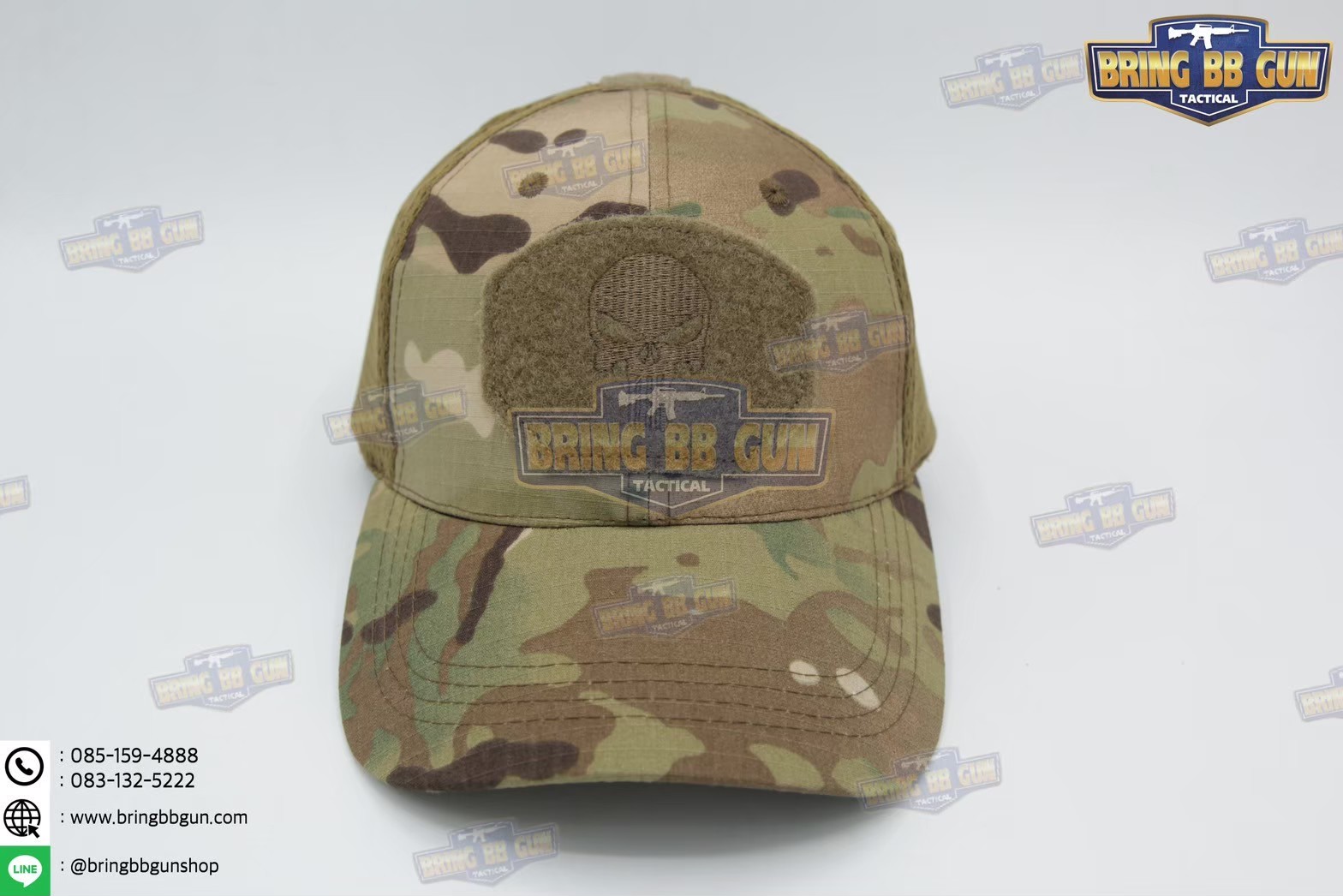 หมวกแก๊ป Punisher (หมวก Cap กะโหลก)