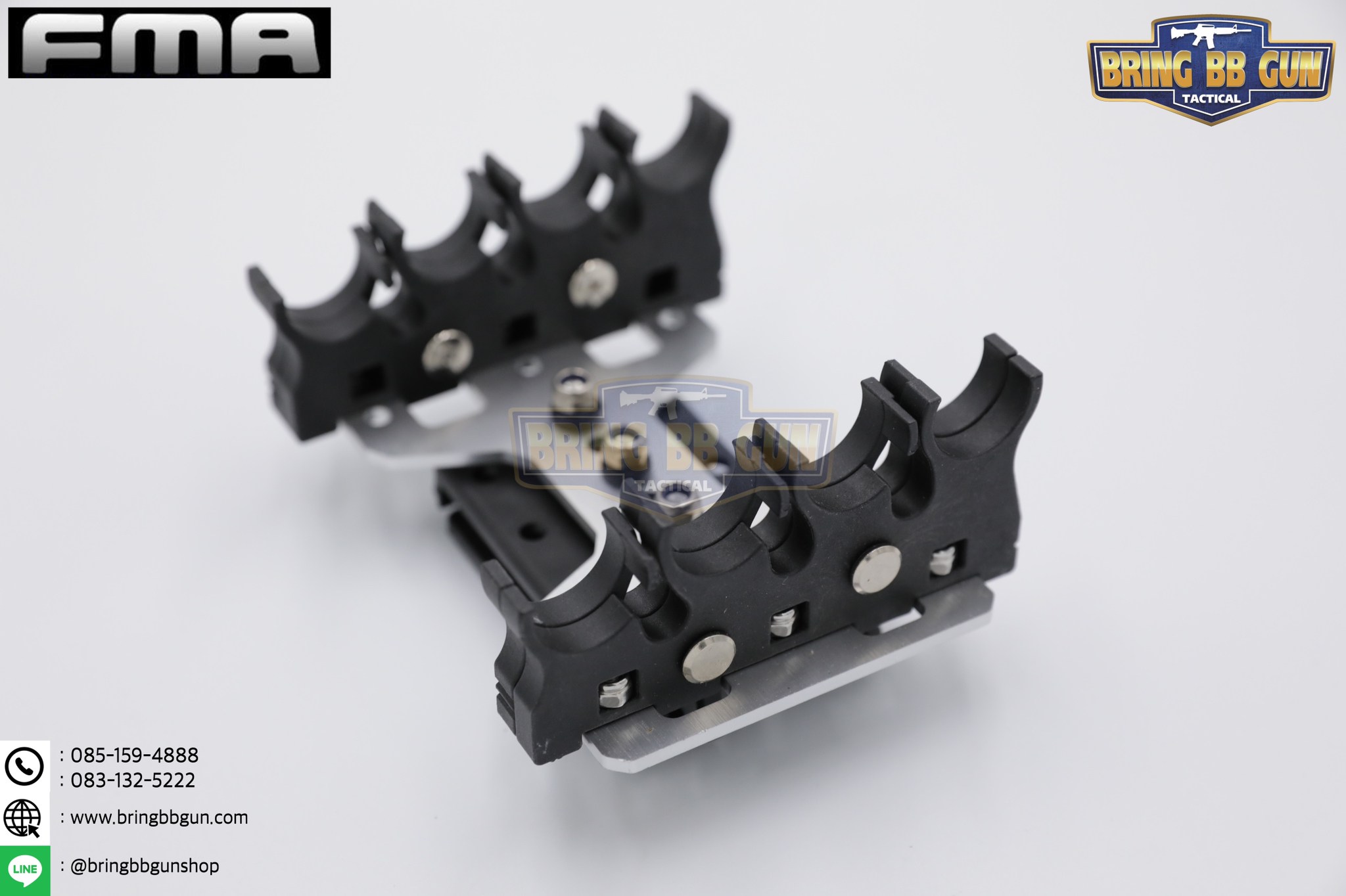 จิงโจ้ใส่กระสุนลูกซอง 8 นัด (แผงกระสุนลูกซองจิงโจ้โหลดเร็ว 8 นัด) ยี่ห้อ FMA รุ่น บอดี้อลูมิเนียม FMA Pratical 8Q shotshell Carrier（CNC)