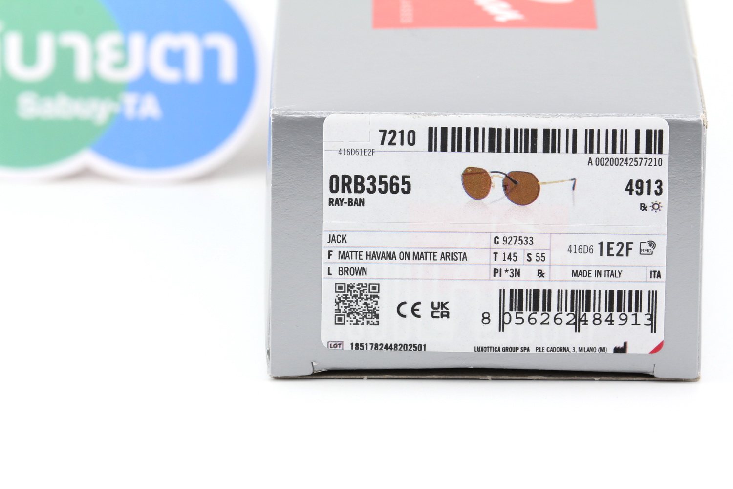 RayBan Jack RB3565 927533