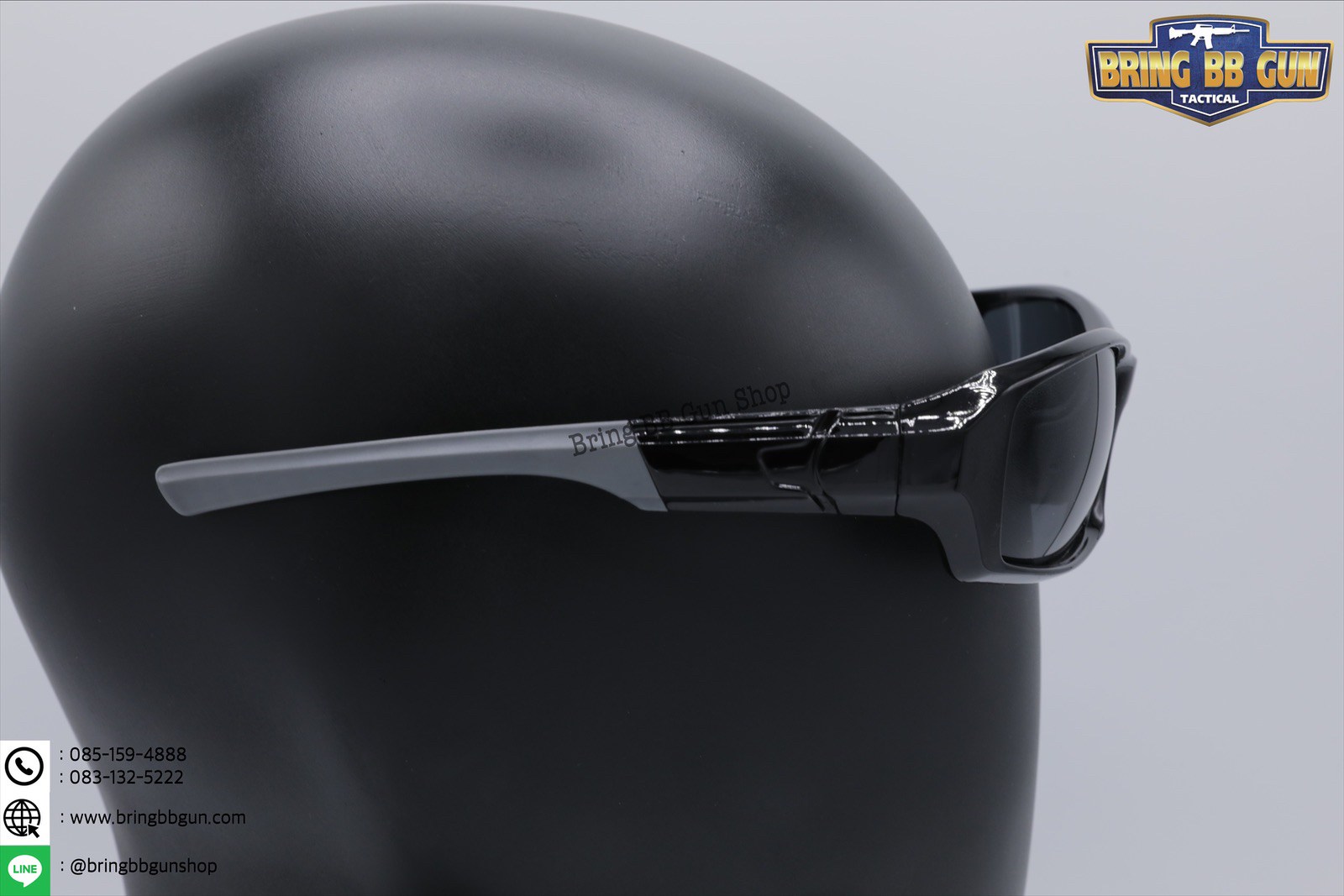 แว่นกันแดด เลนส์ Polarized (เลนส์โพลาไรซ์) รุ่น ทรงสปอร์ต 02