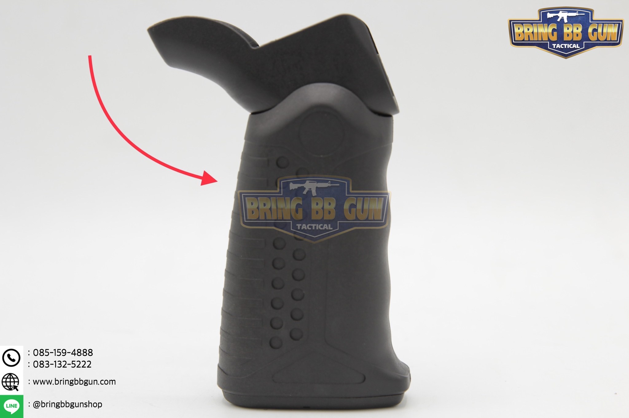 กริ๊ปมือหลังปรับองศาได้ Angle Adjustment Grip (กริ๊ปมือ GBB ปรับองศา Battle Arms)