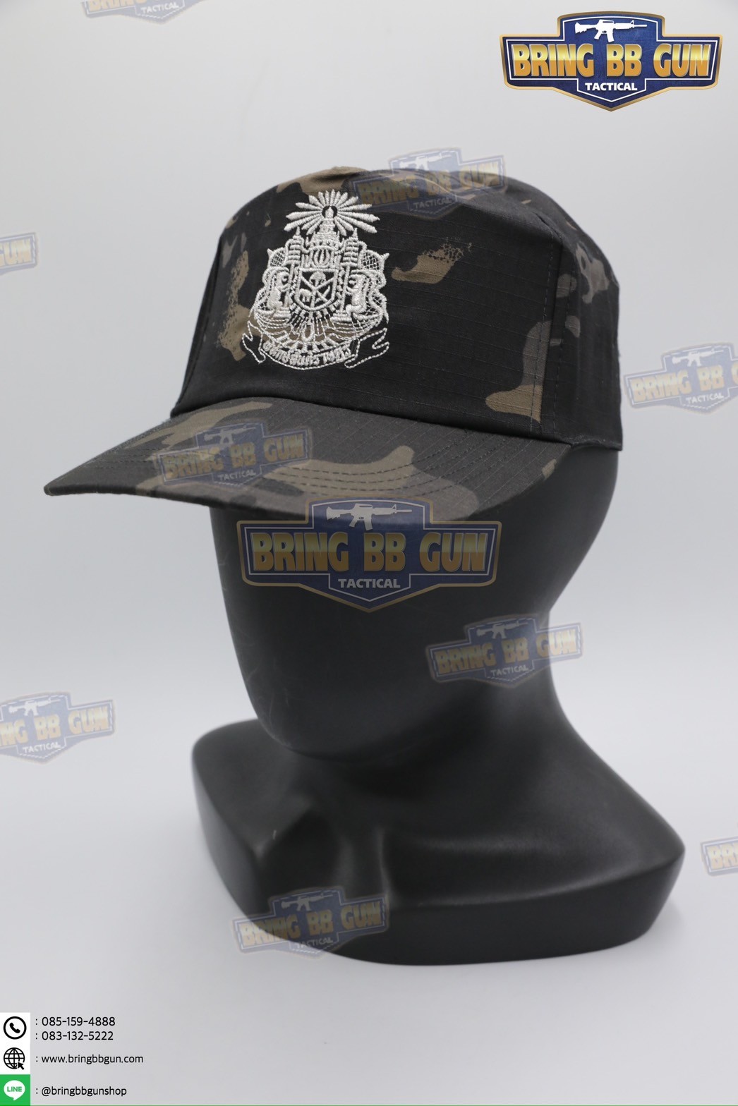 หมวกแก๊ปปักลายหน่วยงานต่าง เกรดพรีเมี่ยม (Version 2) Cap