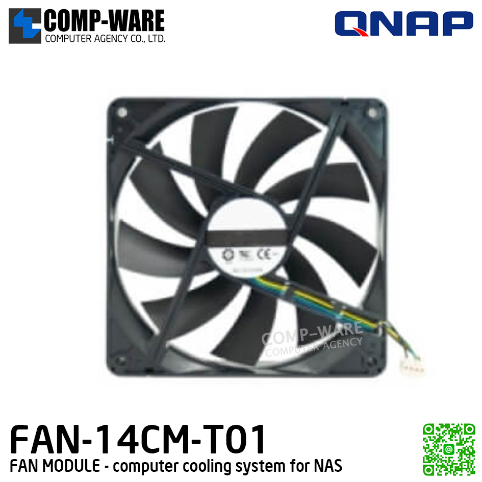 QNAP FAN-14CM-T01 computer cooling system for NAS (1Year Warranty) - Spare Part