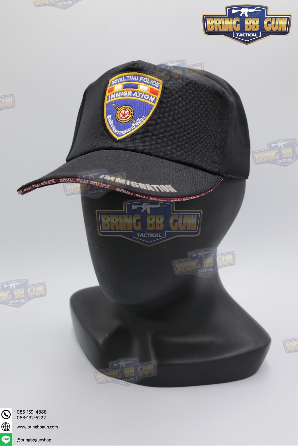 หมวกแก๊ปปักลายหน่วยงานต่าง เกรดพรีเมี่ยม (Version 1) Cap
