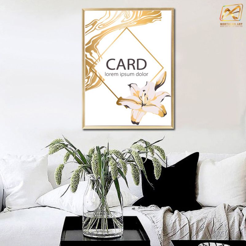 กรอบอะลูมิเนียม กรอบโปสเตอร์ กรอบรูป SNAP FRAME รุ่น B สีทอง สอดงานพิมพ์ด้านบน น้ำหนักเบา ติดตั้งง่าย ไม่ต้องเจาะผนัง