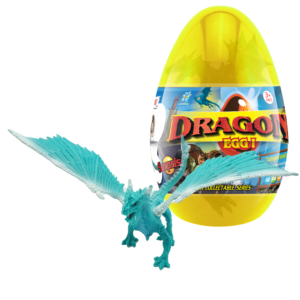 ไข่มังกรสะท้านฟ้า (คละแบบ) ของเล่นเด็ก ของเล่นเสริมพัฒนาการ ไข่มังกร T001-GA048055B0 - 6267993402820
