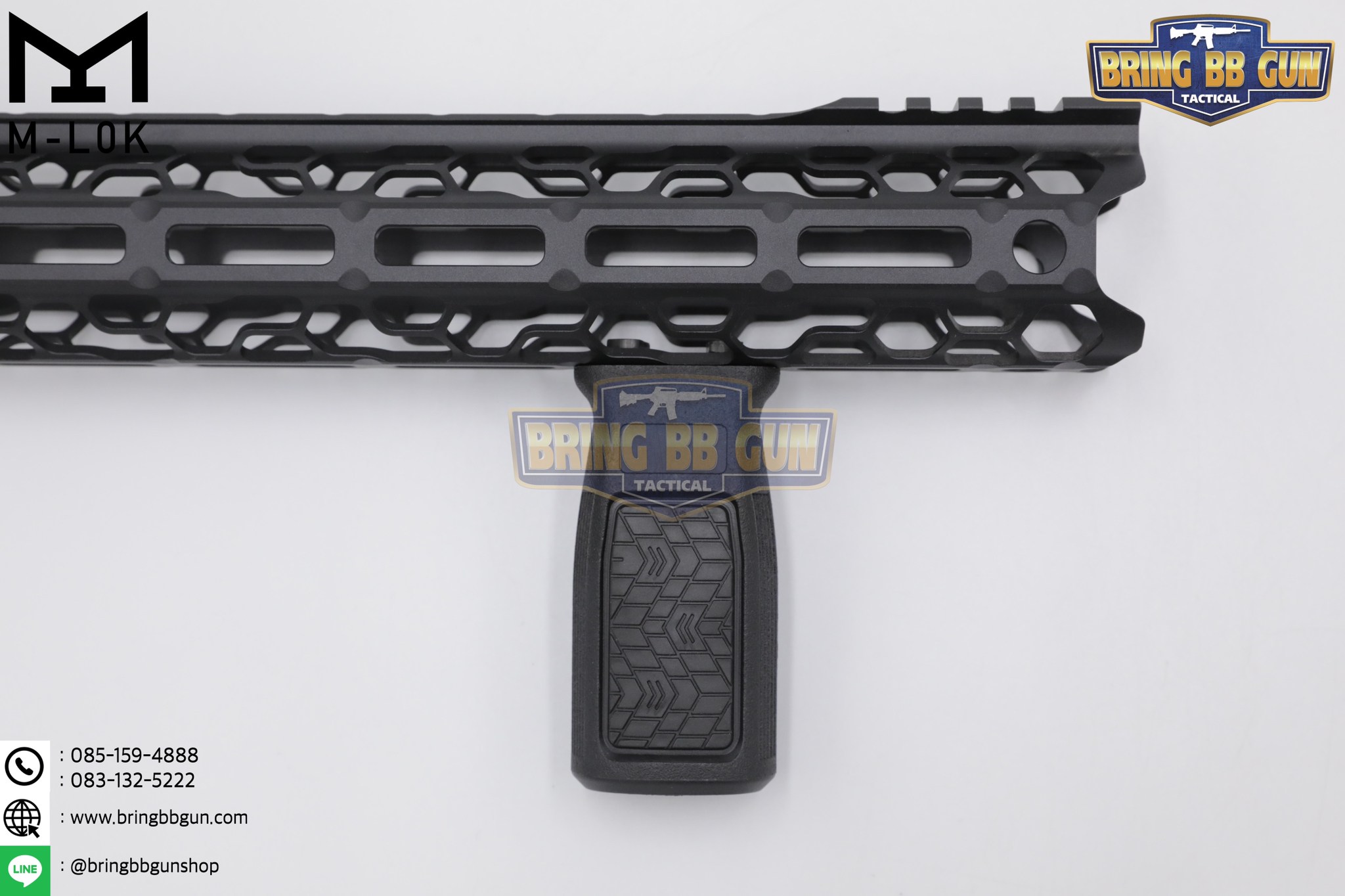 กริ๊ปมือหน้า Daniel Defense รุ่น Enhanced M-Lok (DANIEL DEFENSE ENHANCED M-LOK VERTICAL FOREGRIP)