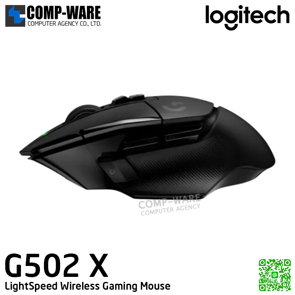 Logitech G502 X LightSpeed Wireless Gaming Mouse - 2Y Warranty - 910-006182
