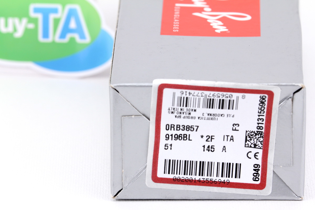 RayBan FRANK Evolve RB3857 9196BL LEGEND GOLD