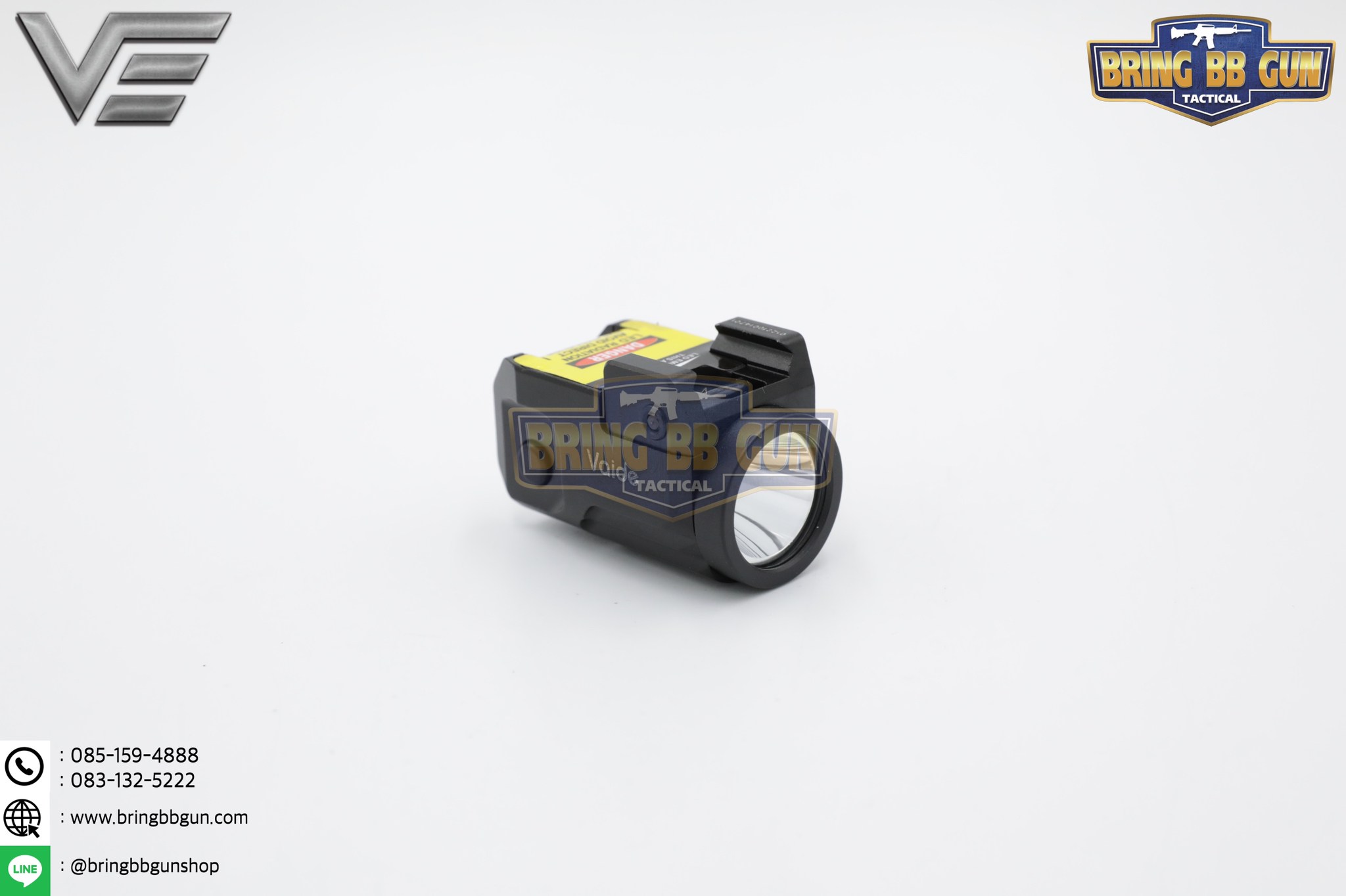 ไฟฉายติดปืน (Sub-Compact) ยี่ห้อ Vector Optics รุ่น Vaide Scrapper (Vaide Scrapper Sub-Compact Pistol Flashlight)