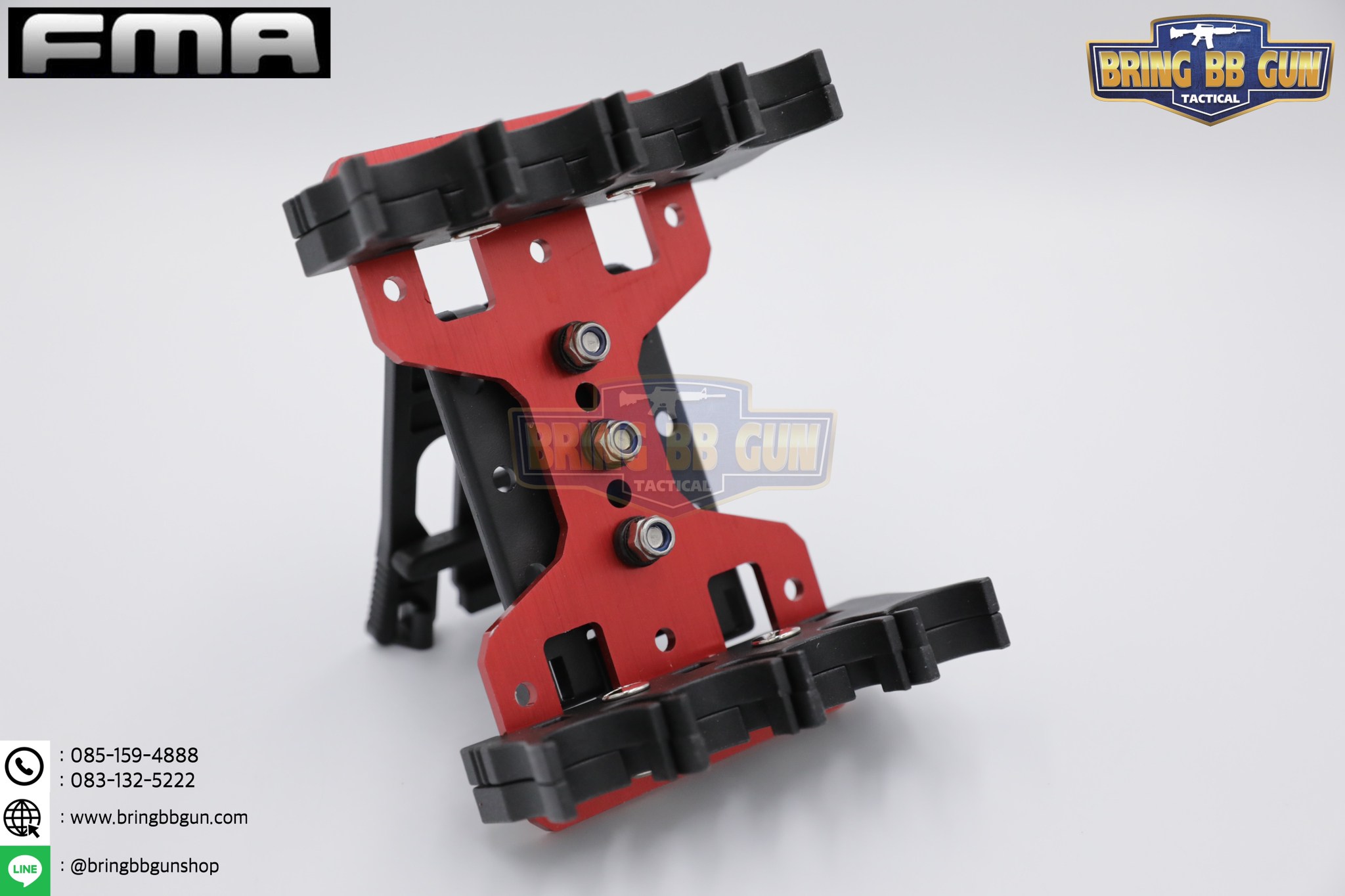จิงโจ้ใส่กระสุนลูกซอง 8 นัด (แผงกระสุนลูกซองจิงโจ้โหลดเร็ว 8 นัด) ยี่ห้อ FMA รุ่น บอดี้อลูมิเนียม FMA Pratical 8Q shotshell Carrier（CNC)