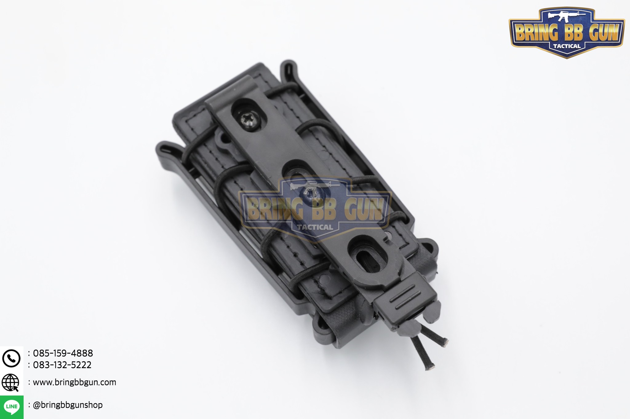 เพ้าเเม็กกาซีน Scorpion Soft Shell 9mm.&.45cal (ซองแม็กกาซีนปืนสั้น Scorpion Soft Shell) Scorpion Shape Soft Shell Magazine Pouch (9mm.&.45cal)