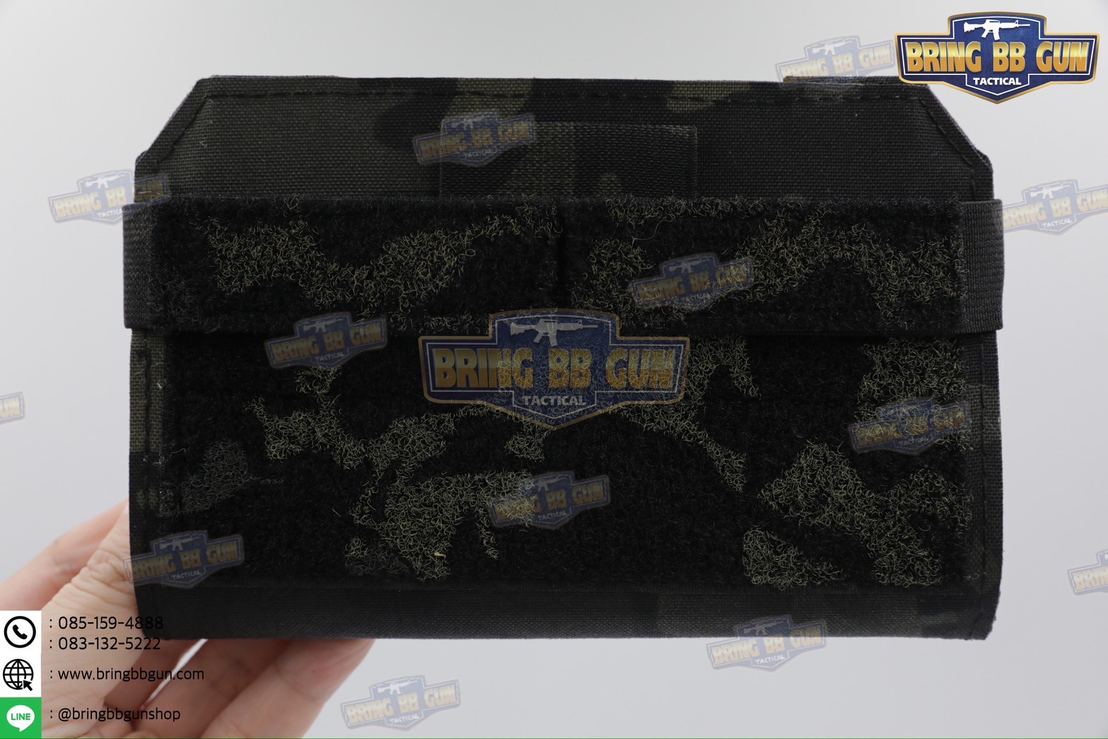 Tactical Phone Pouch เคสโทรศัพท์ติดเสื้อเวส ทรง Admin Pouch (Folded Navigation Board) (Navboard Fliplite Chest Smartphone Mount)