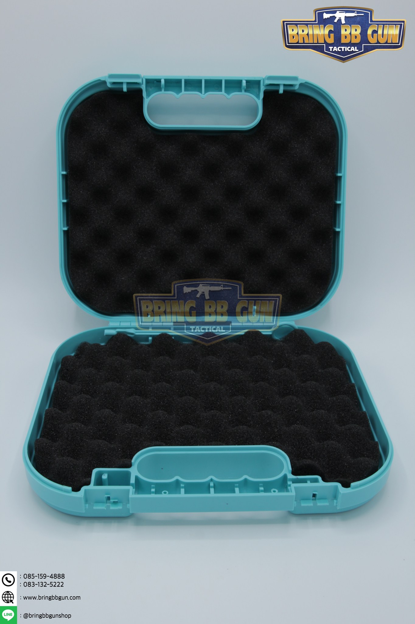 กล่องปืนสั้น Glock (กล่องปืนสั้น B11) (เคสกันกระแทรก) (Lockable Pistol Case)