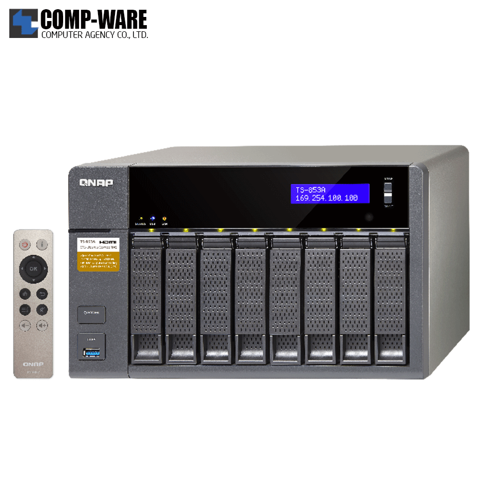 QNAP NAS (8-Bay) TS-853A (4GB RAM)