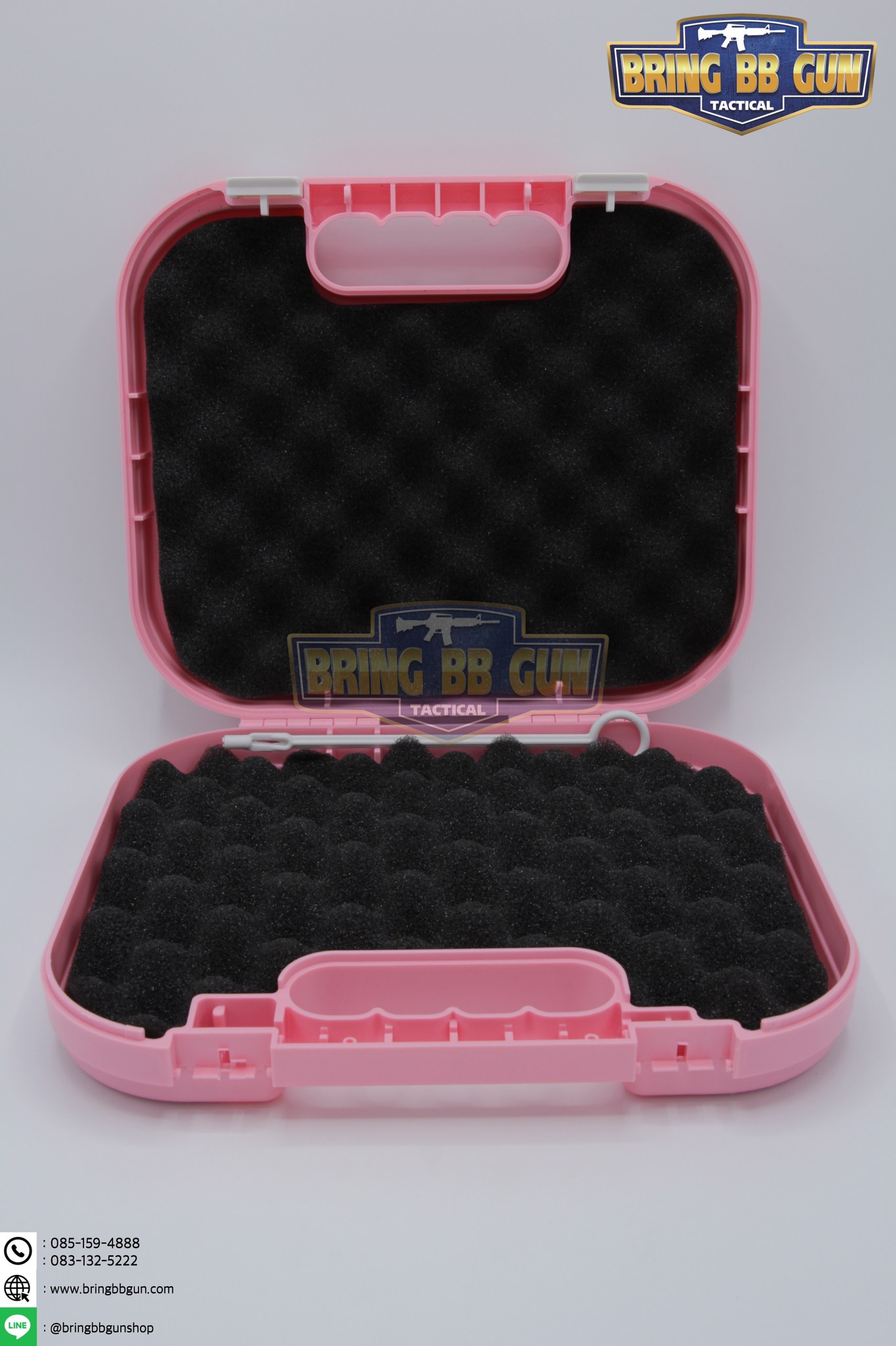 กล่องปืนสั้น Glock (กล่องปืนสั้น B11) (เคสกันกระแทรก) (Lockable Pistol Case)