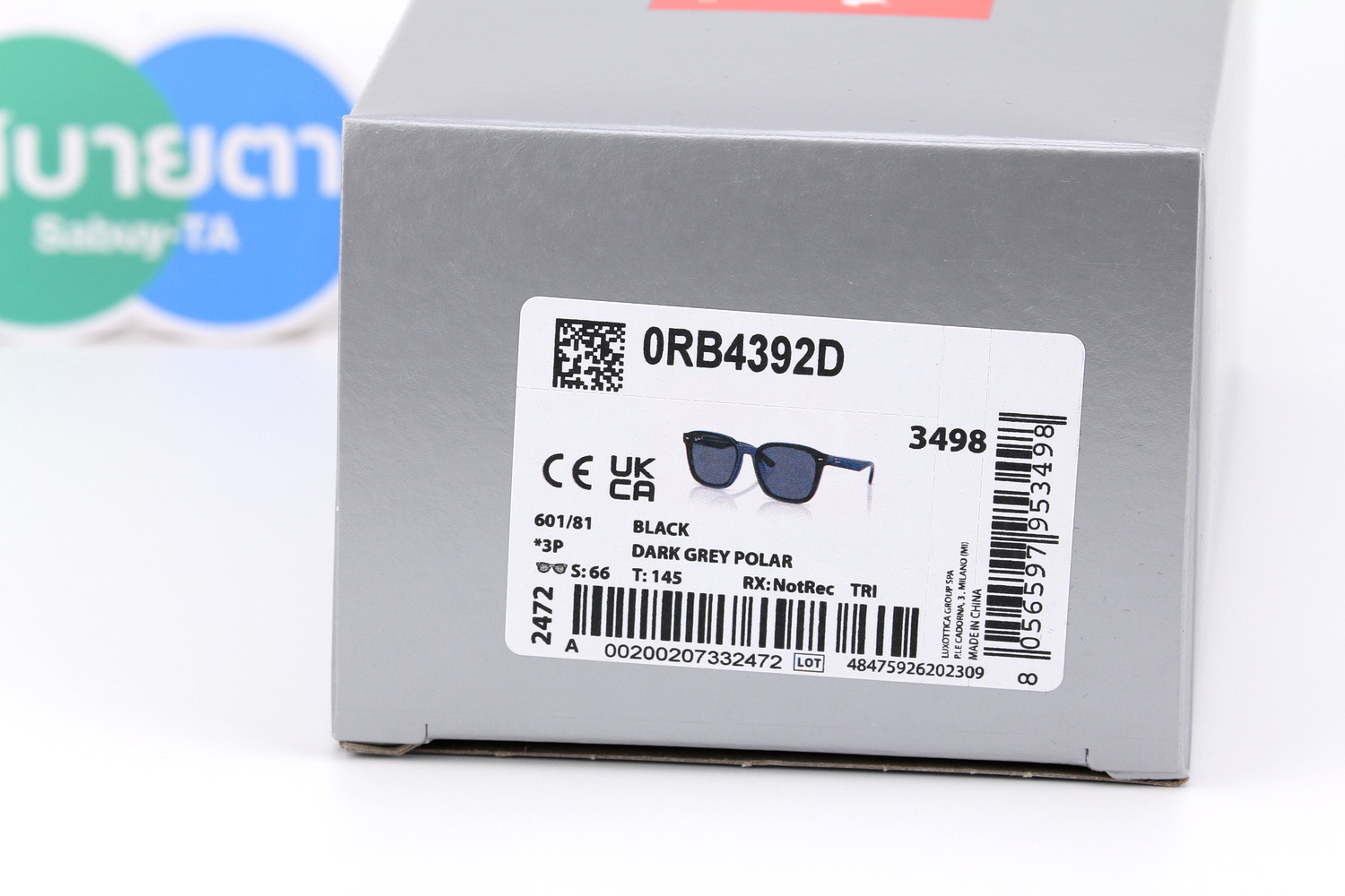 Rayban RB4392D 601/81 Polarized Lens