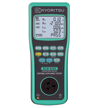 KYORITSU KEW 6205 Portable Appliance Testers onebanmor