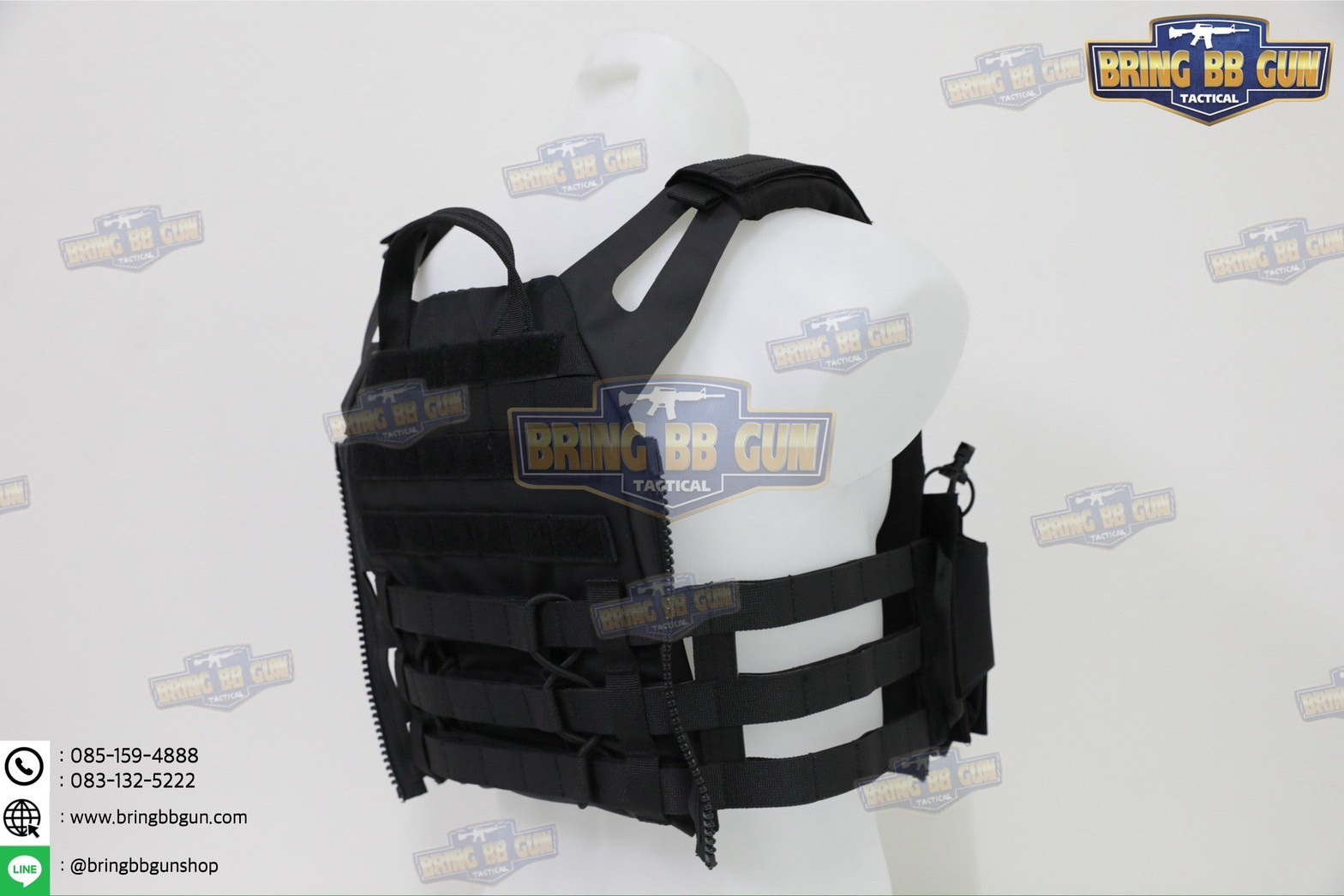 เสื้อเวส JPC 2.1 (เสื้อเวส JPC 2.0 + เพ้าแม็กกาซีน4ช่อง) (JPC 2.1 Plate Carrier) (JPC 2.0 + 5.56 Quadruple Mag Plate)